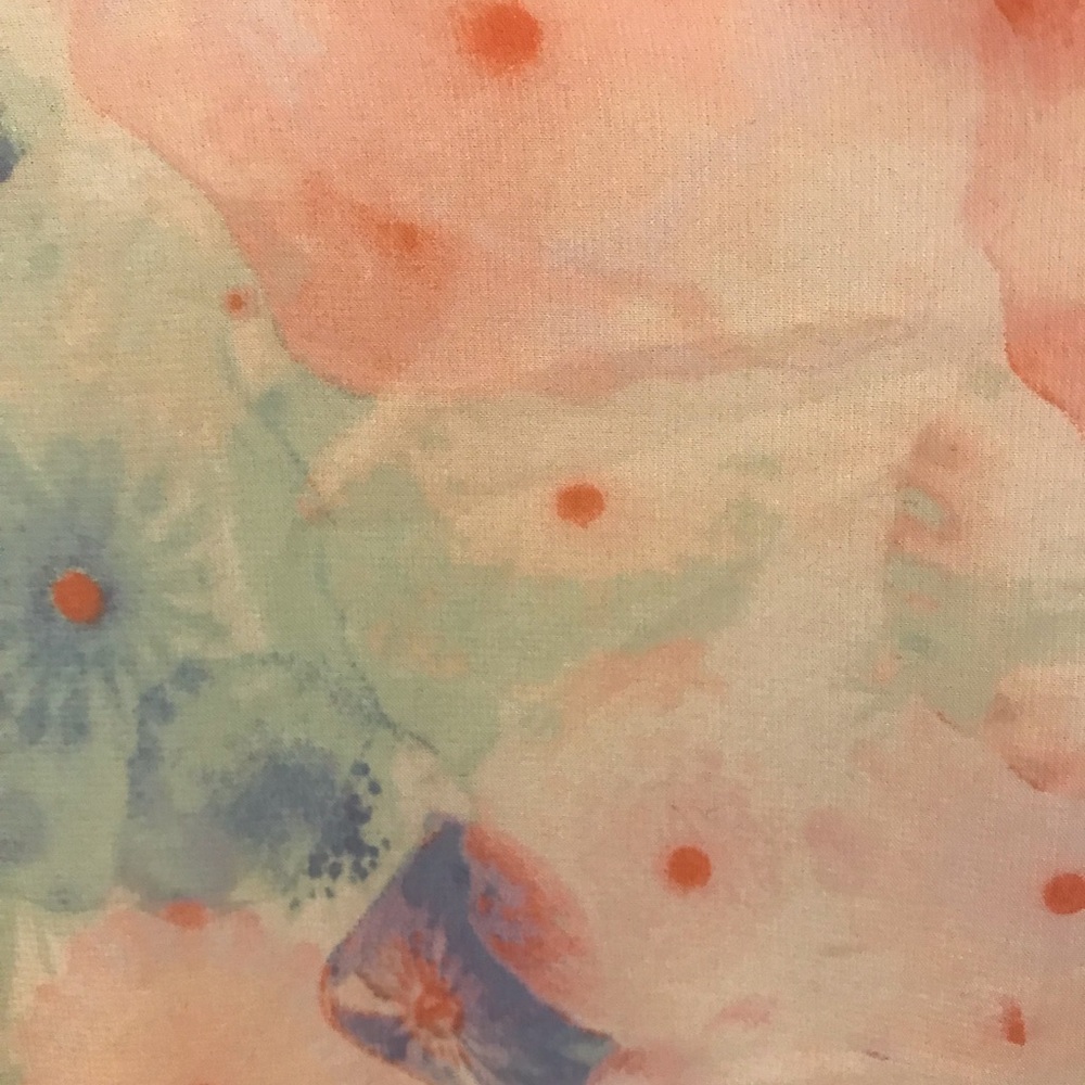 Watercolor pattern romper - Picture 5 of 7